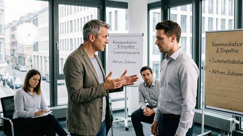 Deeskalationstraining – Konflikte sicher entschärfen